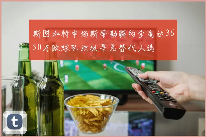 斯图加特中场斯蒂勒解约金高达3650万欧球队积极寻觅替代人选